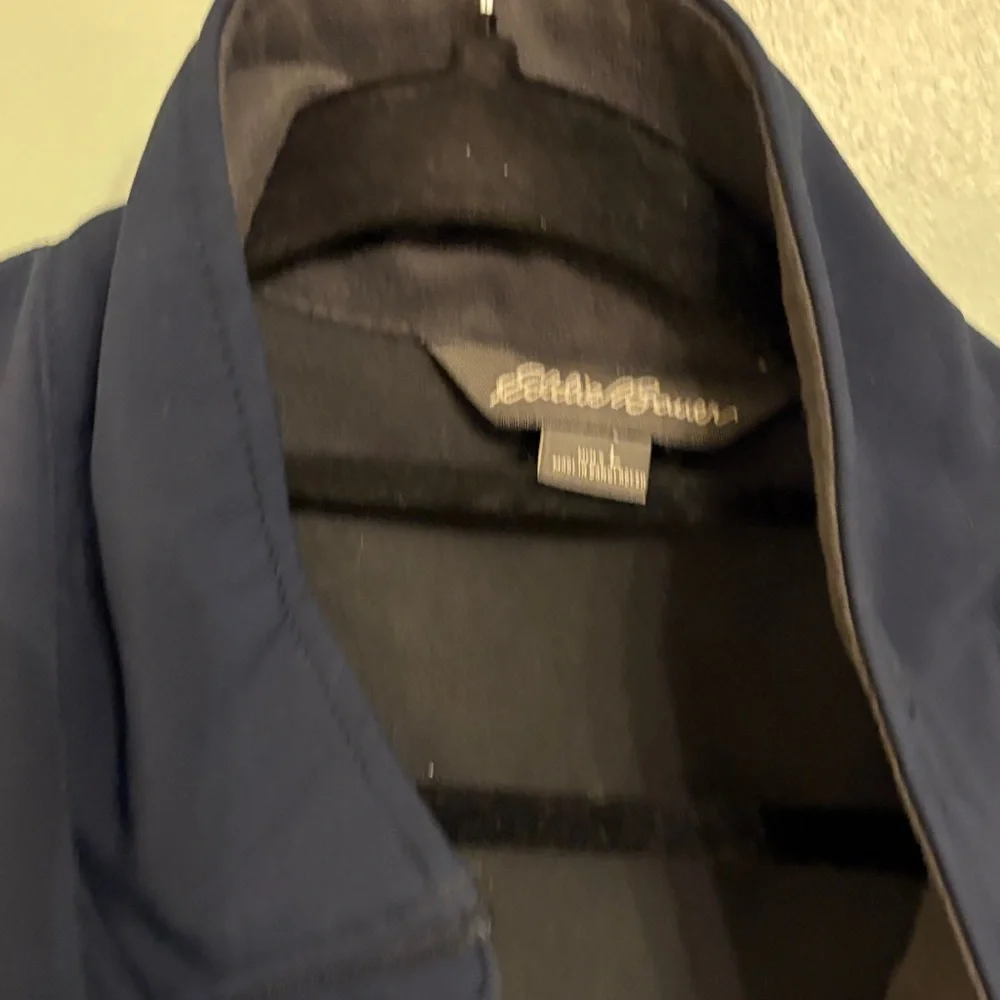 Eddie Bauer Performance Jacket Men’s XL Blue Two Tone Lightweight Outdoor - Picture 2 of 5